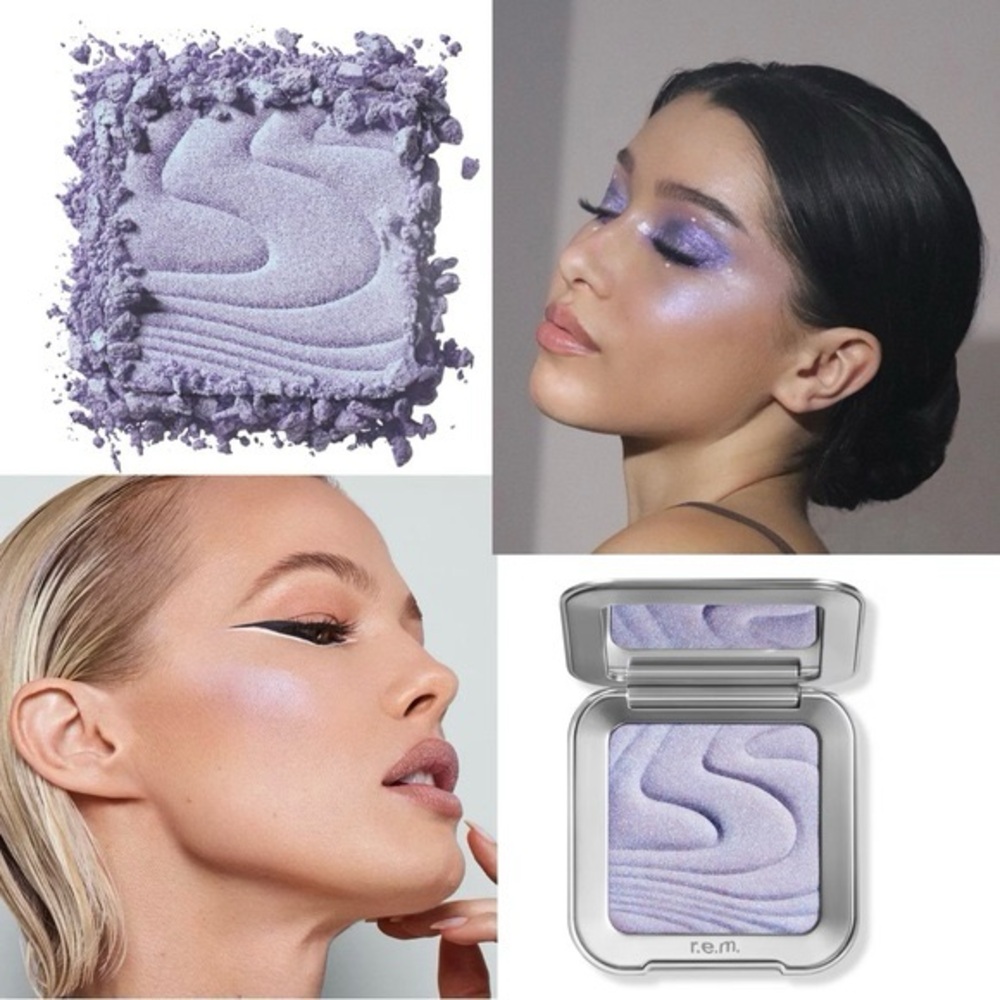 r.e.m. beauty Miss Neptune Interstellar Highlighter Topper- iridescent lavender - Picture 2 of 10
